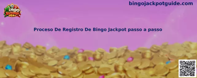 Guía visual del proceso de registro de Bingo Jackpot paso a paso