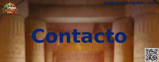 Página de contacto y orientación de Bingo Jackpot