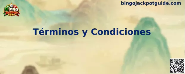 Documento de Términos y Condiciones de Bingo Jackpot